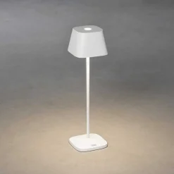 Lampe A Poser Konstsmide Capri Led Blanc, 1 Lumiere