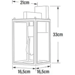 Lampe A Poser Konstsmide Scilla Led Blanc, 1 Lumiere