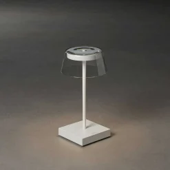 Lampe A Poser Konstsmide Scilla Led Blanc, 1 Lumiere