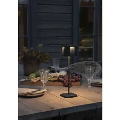 Lampe A Poser Konstsmide Nice Led Noir, 5 Lumieres