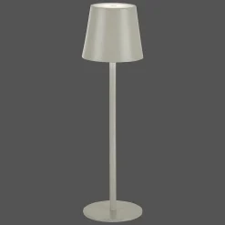 Lampe A Poser Leuchten Direkt Euria Led Gris, 1 Lumiere