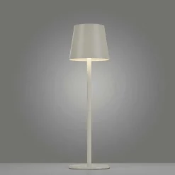 Lampe A Poser Leuchten Direkt Euria Led Gris, 1 Lumiere