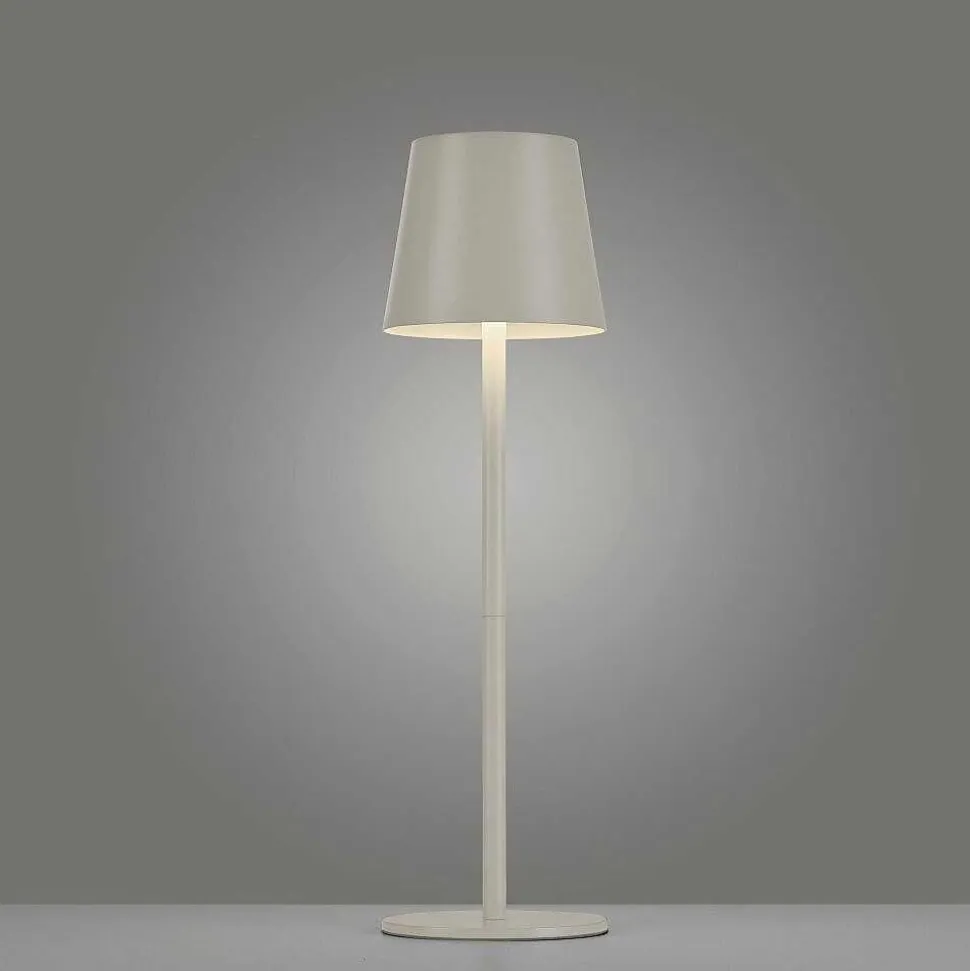 Lampe A Poser Leuchten Direkt Euria Led Gris, 1 Lumiere