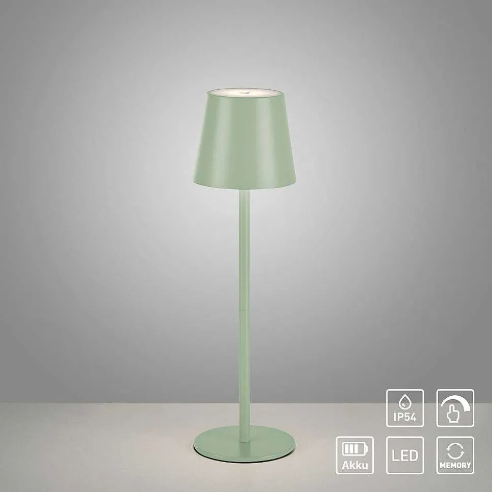 Lampe A Poser Leuchten-Direkt Euria Led Vert, 1 Lumiere