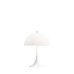 Lampe A Poser Louis Poulsen Panthella Mini Led Blanc Opale, 1 Lumiere