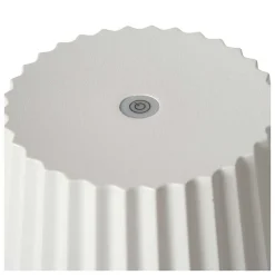 Lampe A Poser Lucide Justine Led Blanc, 1 Lumiere