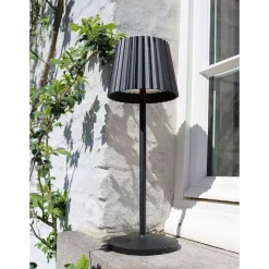 Lampe A Poser Lucide Justine Led Noir, 1 Lumiere