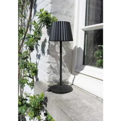 Lampe A Poser Lucide Justine Led Noir, 1 Lumiere