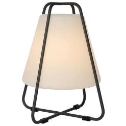 Lampe A Poser Lucide Pyramid Led Anthracite, 1 Lumiere