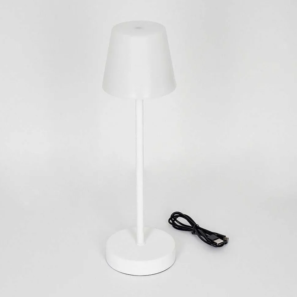 Lampe A Poser Maza Led Blanc, 1 Lumiere