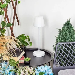 Lampe A Poser Maza Led Blanc, 1 Lumiere