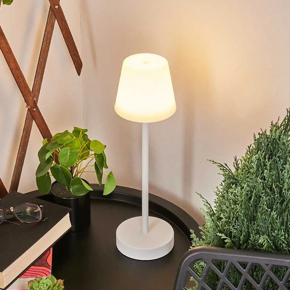 Lampe A Poser Maza Led Blanc, 1 Lumiere
