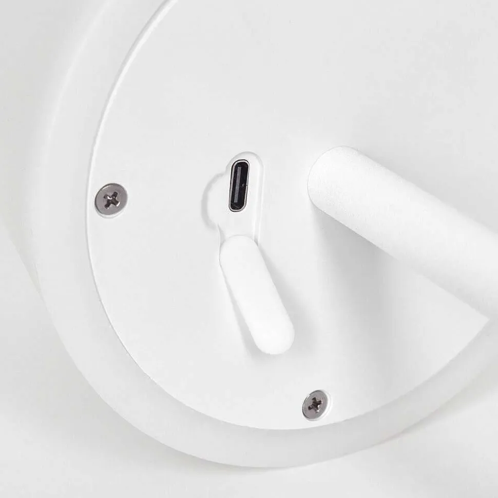 Lampe A Poser Maza Led Blanc, 1 Lumiere