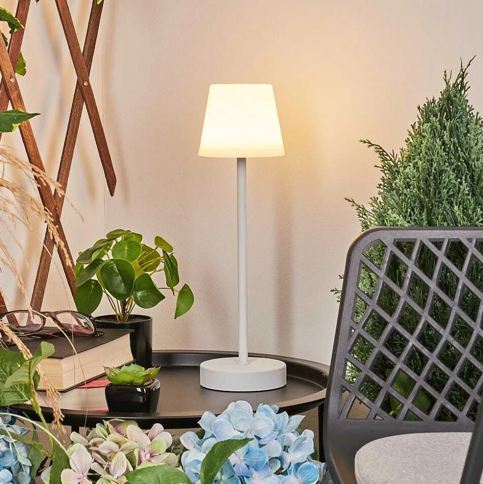 Lampe A Poser Maza Led Blanc, 1 Lumiere