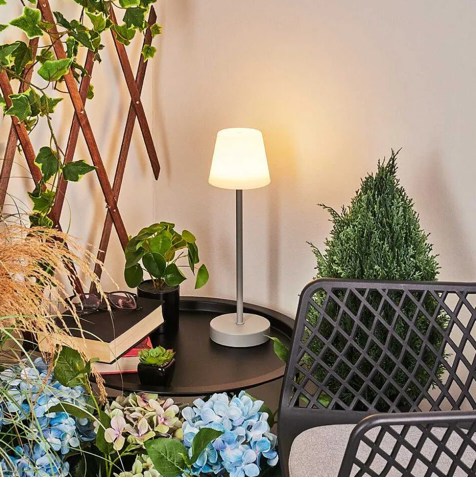 Lampe A Poser Maza Led Gris, 1 Lumiere