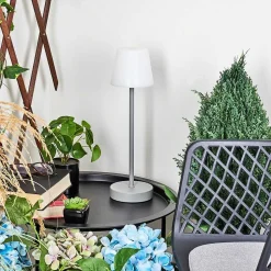 Lampe A Poser Maza Led Gris, 1 Lumiere