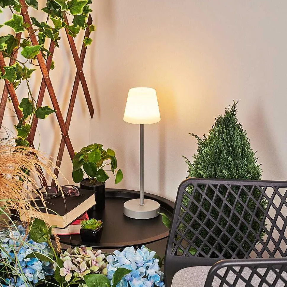 Lampe A Poser Maza Led Gris, 1 Lumiere