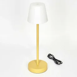 Lampe A Poser Maza Led Jaune, 1 Lumiere