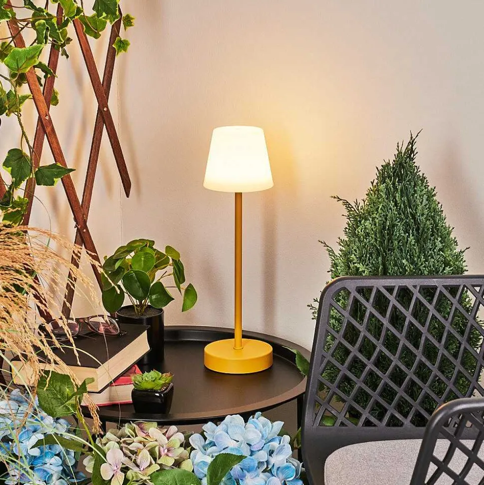 Lampe A Poser Maza Led Jaune, 1 Lumiere