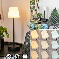 Lampe A Poser Maza Led Noir, 1 Lumiere