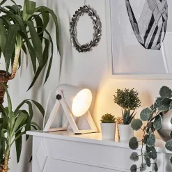 Lampe A Poser Novilly Blanc, 1 Lumiere