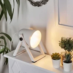 Lampe A Poser Novilly Blanc, 1 Lumiere