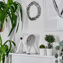 Lampe A Poser Novilly Blanc, 1 Lumiere