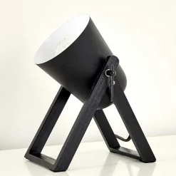 Lampe A Poser Novilly Noir, 1 Lumiere