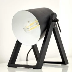 Lampe A Poser Novilly Noir, 1 Lumiere