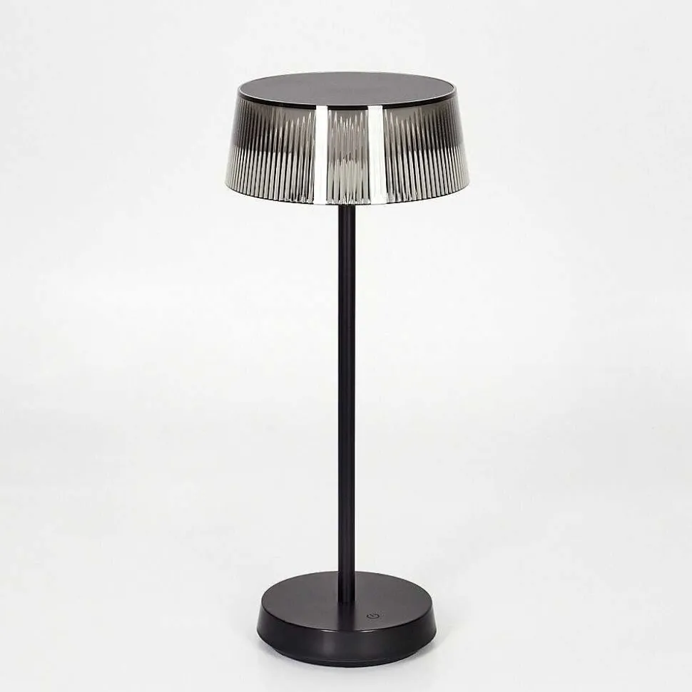 Lampe A Poser Oundo Led Noir, 1 Lumiere