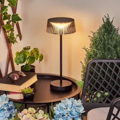 Lampe A Poser Oundo Led Noir, 1 Lumiere