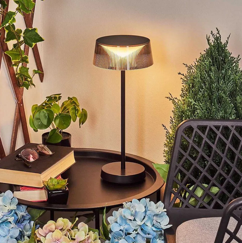 Lampe A Poser Oundo Led Noir, 1 Lumiere