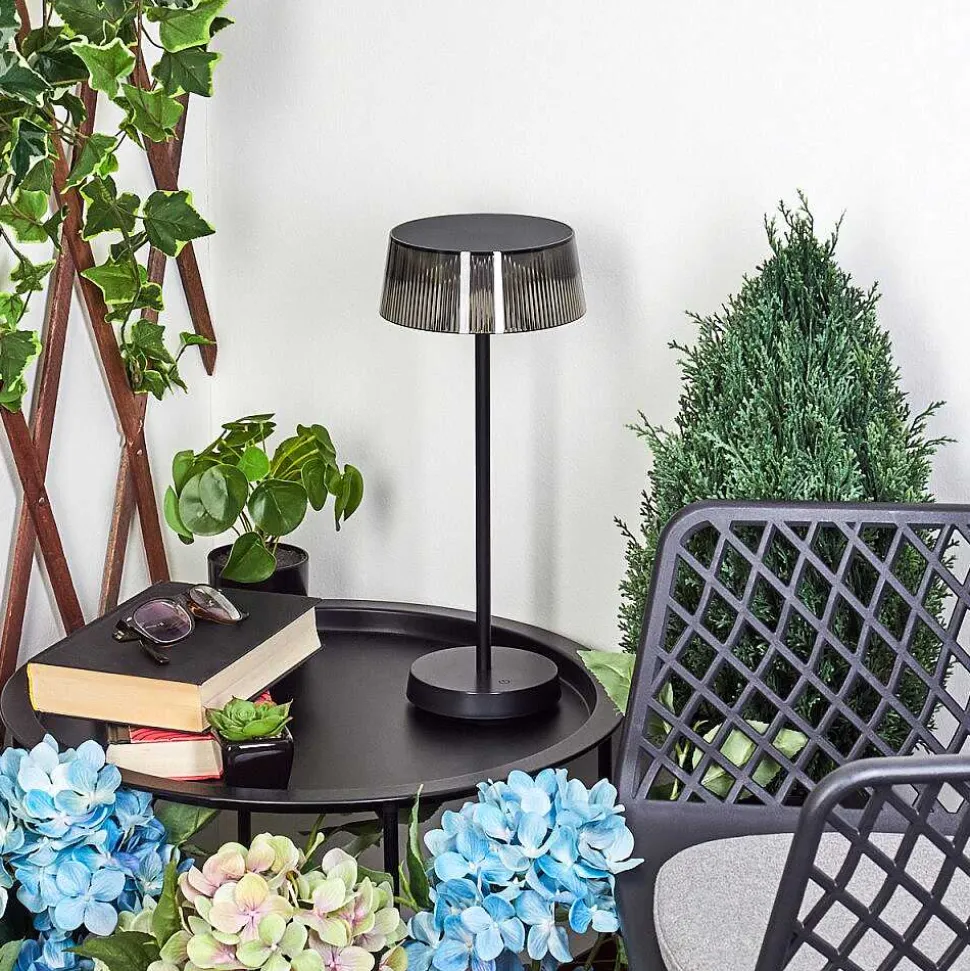 Lampe A Poser Oundo Led Noir, 1 Lumiere