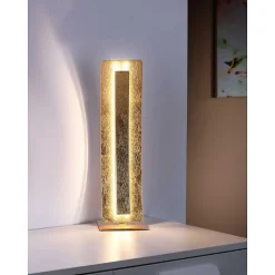 Lampe A Poser Paul Neuhaus Nevis Led Or, 1 Lumiere