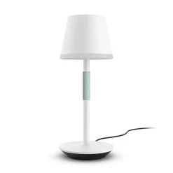 Lampe A Poser Philips Hue Go Led Vert, Blanc, 1 Lumiere, Changeur De Couleurs