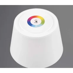 Lampe A Poser Reality Sanchez Led Blanc, 1 Lumiere, Changeur De Couleurs