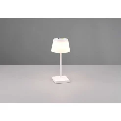 Lampe A Poser Reality Sanchez Led Blanc, 1 Lumiere, Changeur De Couleurs
