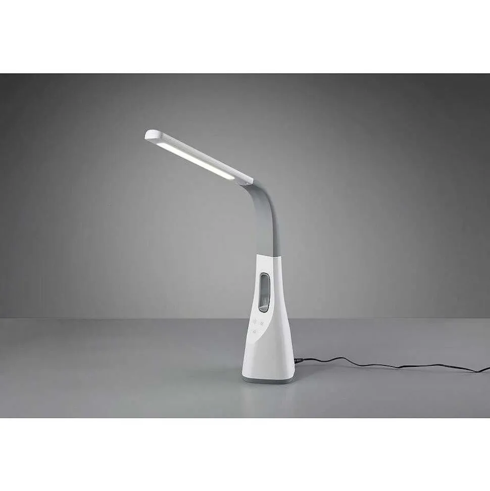 Lampe A Poser Reality Vento Led Blanc, 1 Lumiere