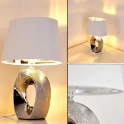 Lampe A Poser Rovio Argente, 1 Lumiere