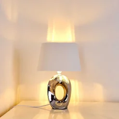 Lampe A Poser Rovio Argente, 1 Lumiere