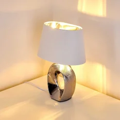 Lampe A Poser Rovio Argente, 1 Lumiere