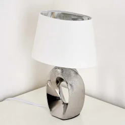 Lampe A Poser Rovio Argente, 1 Lumiere