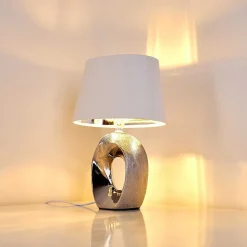 Lampe A Poser Rovio Argente, 1 Lumiere