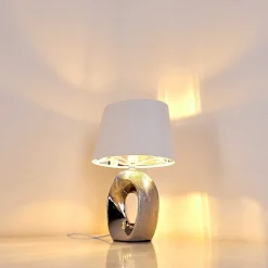 Lampe A Poser Rovio Argente, 1 Lumiere