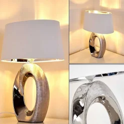 Lampe A Poser Rovio Argente, 1 Lumiere