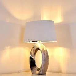 Lampe A Poser Rovio Argente, 1 Lumiere