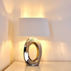 Lampe A Poser Rovio Argente, 1 Lumiere