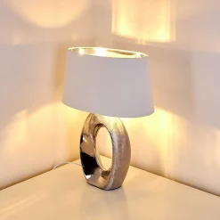 Lampe A Poser Rovio Argente, 1 Lumiere