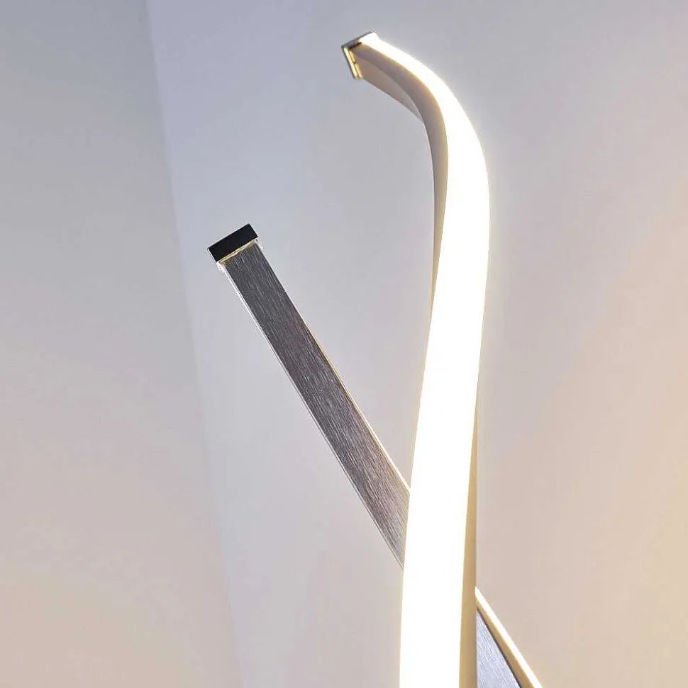 Lampe A Poser Tervo Led Nickel Mat, 2 Lumieres