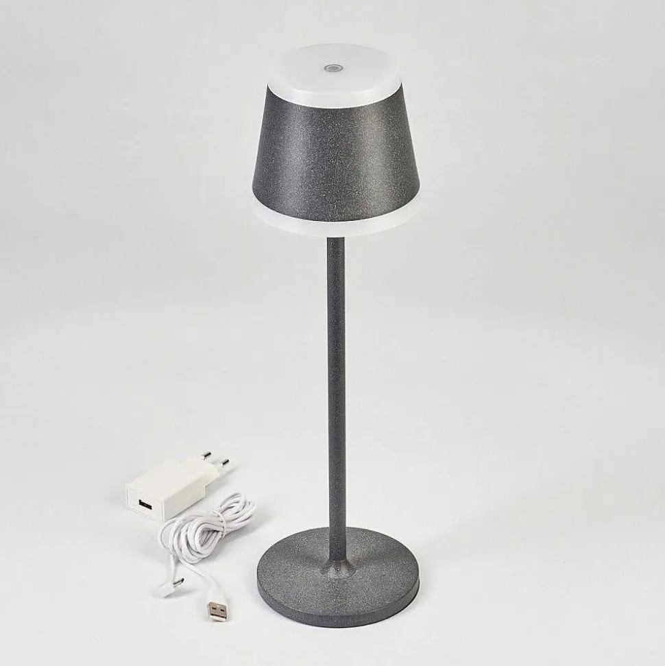 Lampe A Poser Walt Led Anthracite, 1 Lumiere